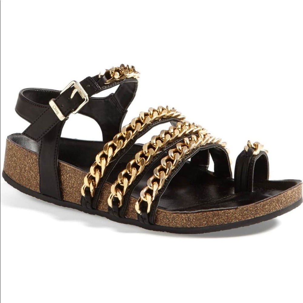 Circus by Sam Edelman “Alex” Gold Chain Sandal